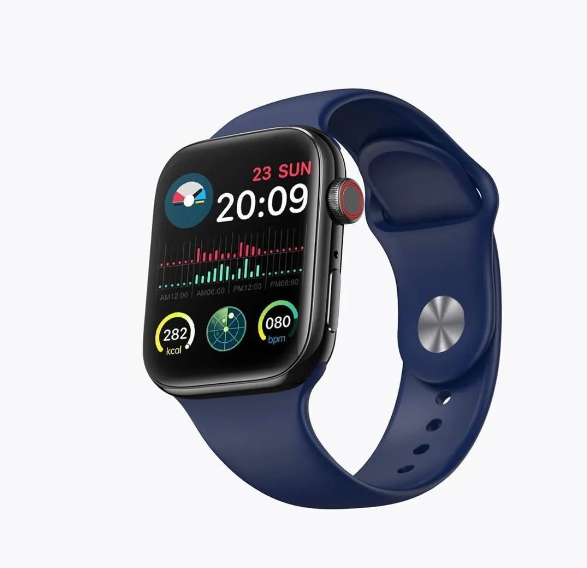 Smart Watch with Heart Rate and Blood Pressure Detection