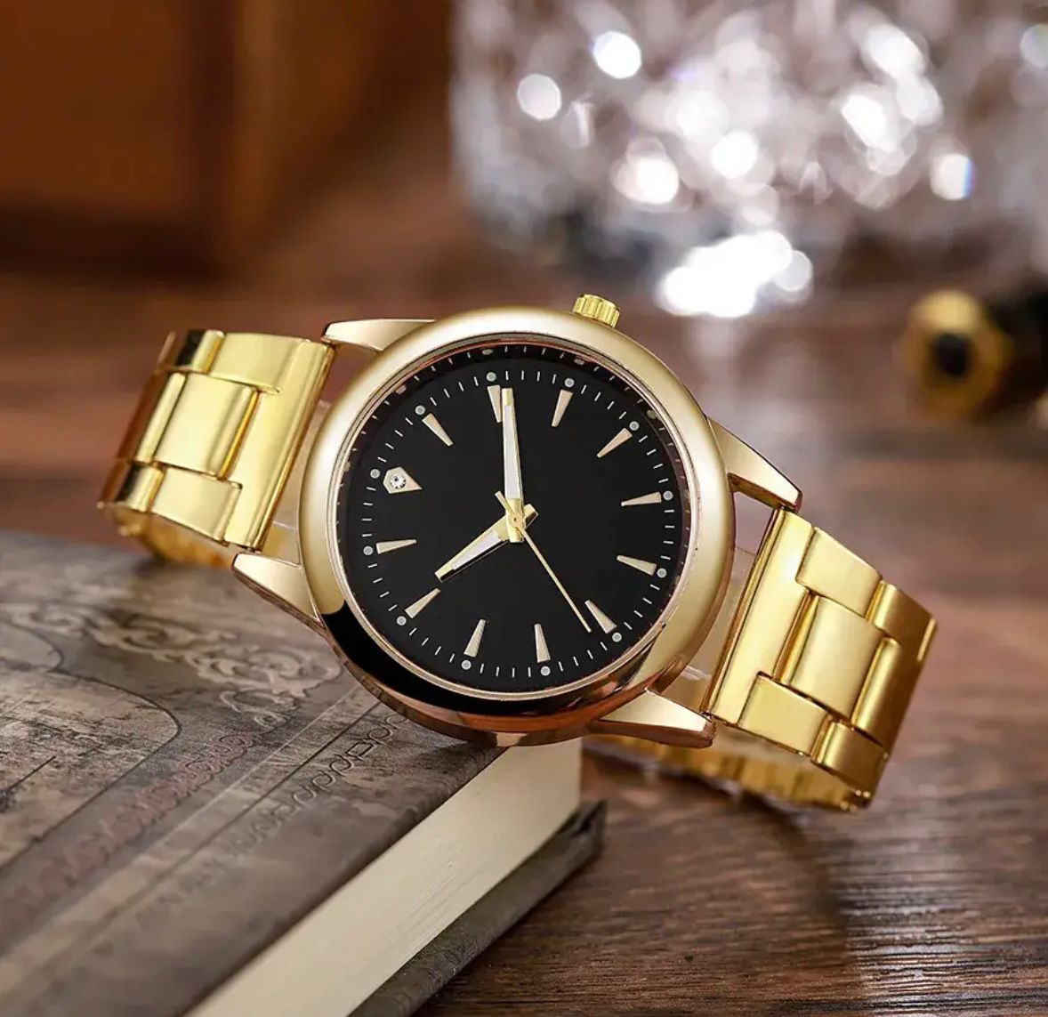 MODIYA Classic Quartz Watch for Men – Stainless Steel Strap Minimalist Roman Dial