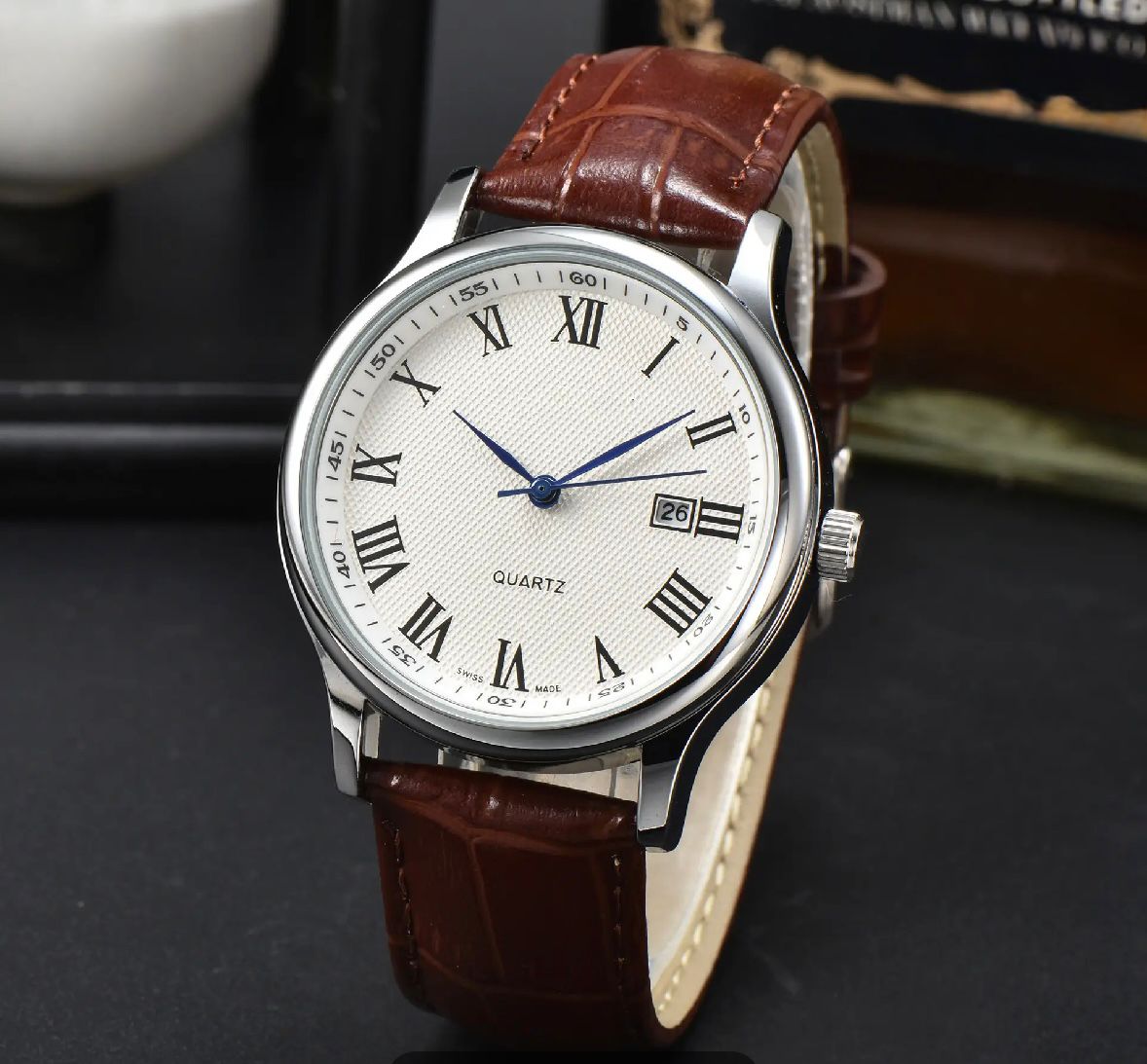 MREURIO Luxury Quartz Chronograph Watch for Men