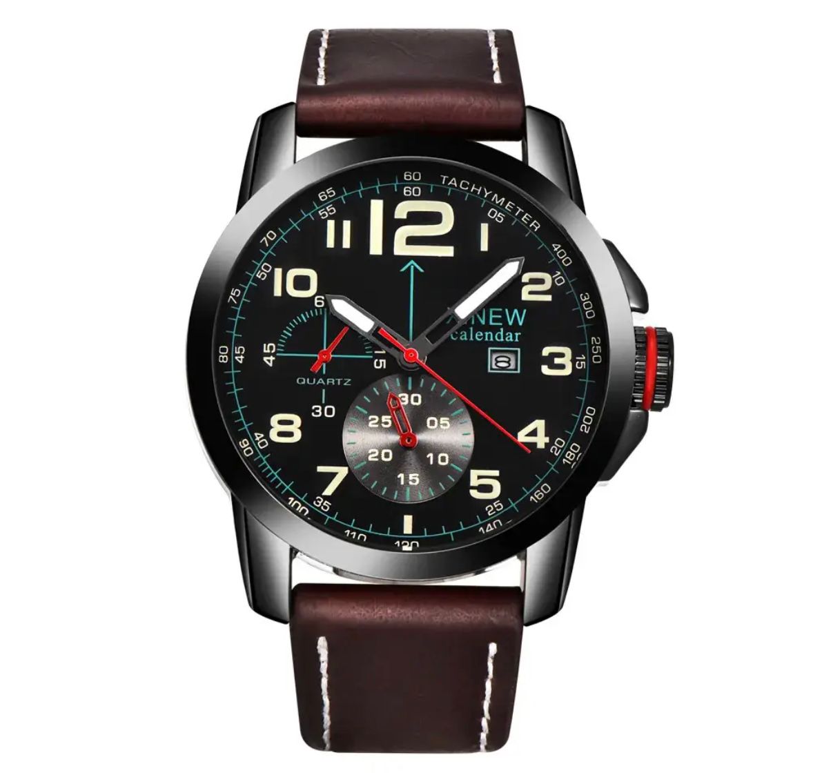MREURIO Luxury Quartz Chronograph Watch for Men