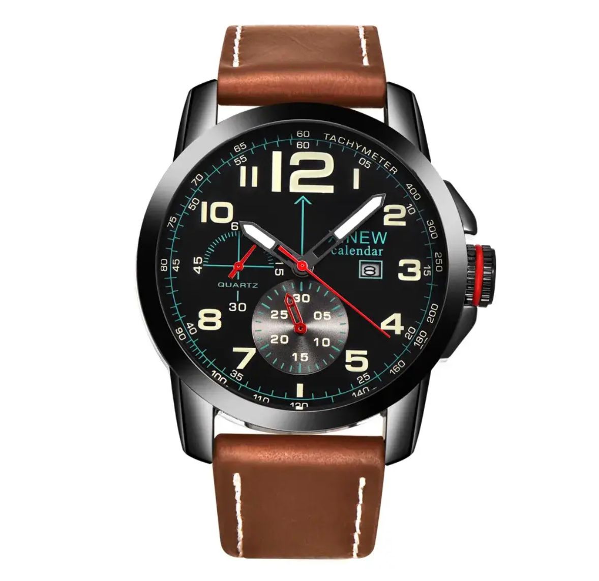 MREURIO Luxury Quartz Chronograph Watch for Men