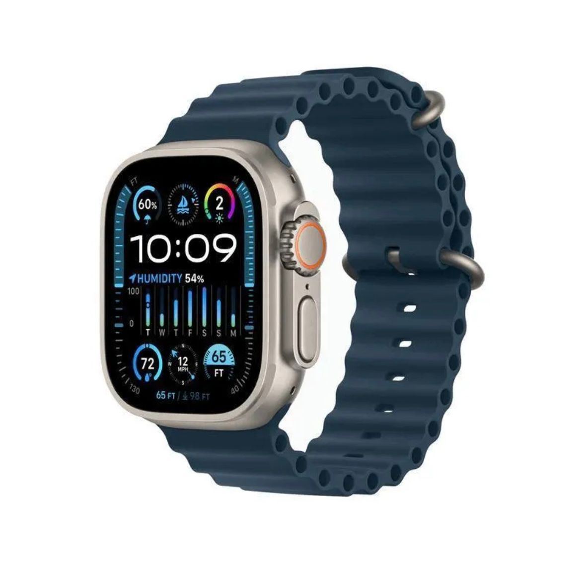 Smart Watch with Heart Rate and Blood Pressure Detection