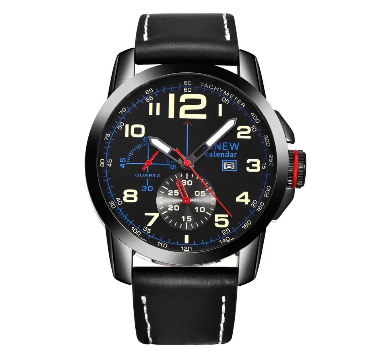 MREURIO Luxury Quartz Chronograph Watch for Men